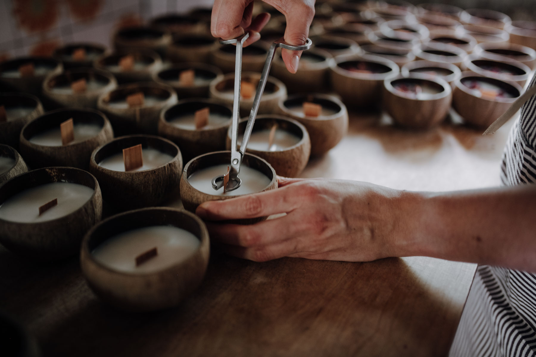 Bougie fabriquée en haute-savoie